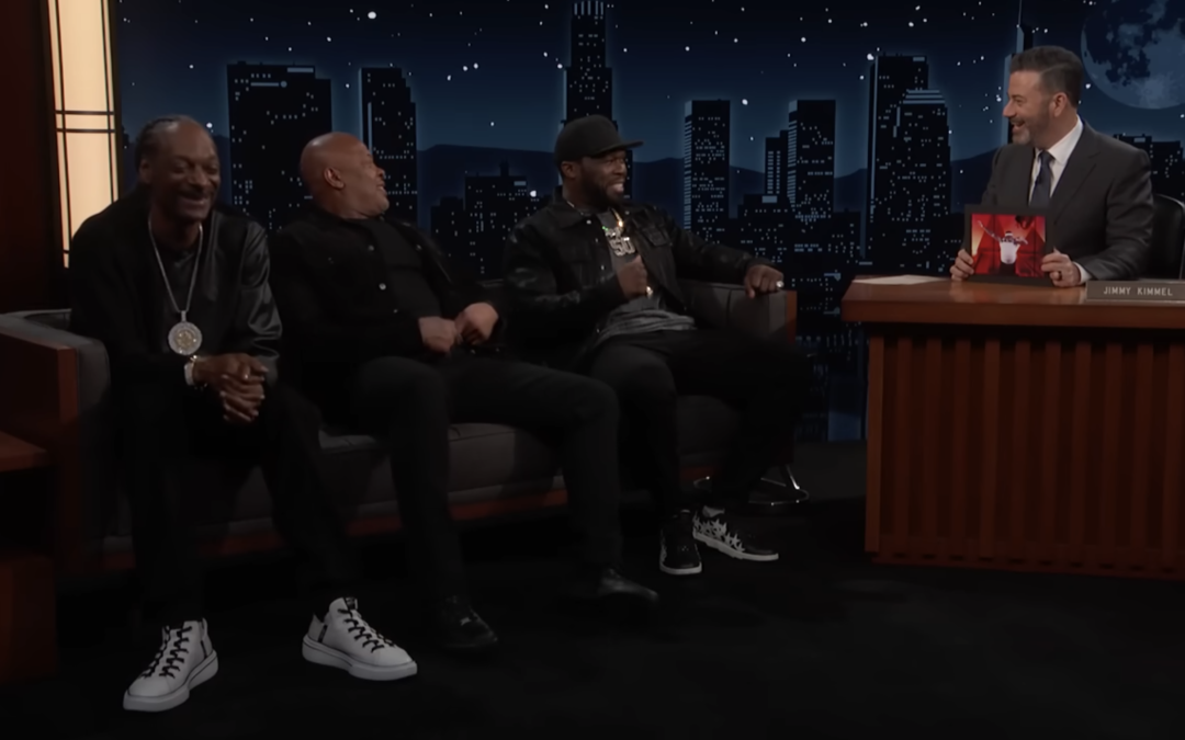Dr. Dre, Snoop Dogg, and 50 Cent on Jimmy Kimmel – Full Interview